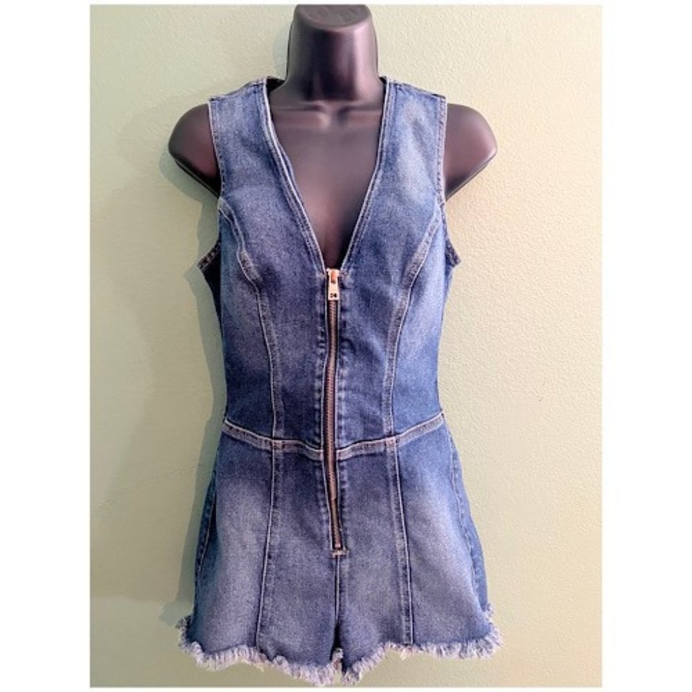 Guess Jeans Raw Edge Romper S/P
